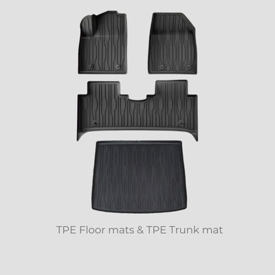 All Weather Floor Mats Interior Liners for BYD Atto 3