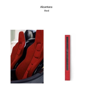 Alcantara Steering Wheel Center Stripe Marker Sticker