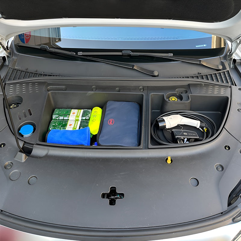Auto Front Kofferraum Organizer Box für byd atto3 rechts Ruder Motorraum  Aufbewahrung sbox Lagerung große Kapazität atto3 Zubehör