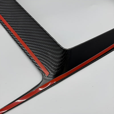 Carbon Fibre Style Center Console Wrap for BYD Sealion 7