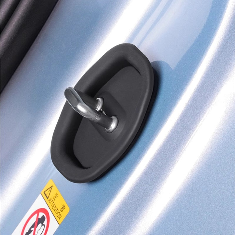 Cushion Silicone Door Lock Buckle Prot Cover for BYD (4Pcs)