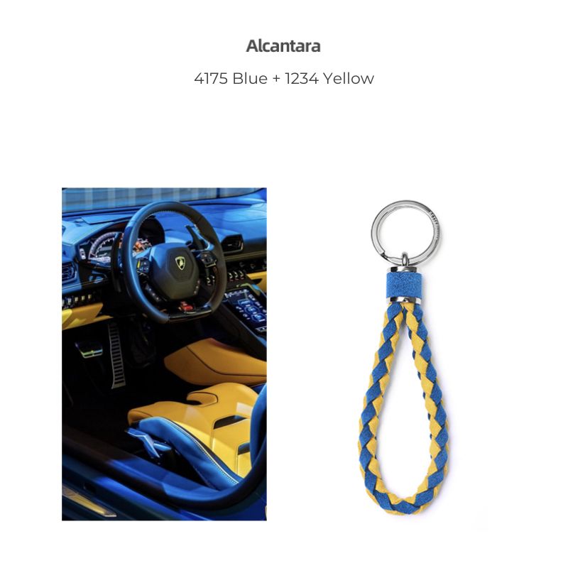 Genuine Alcantar® Keychain for BYD