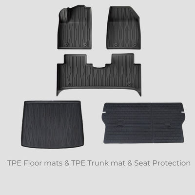 All Weather Floor Mats Interior Liners for BYD Atto 3